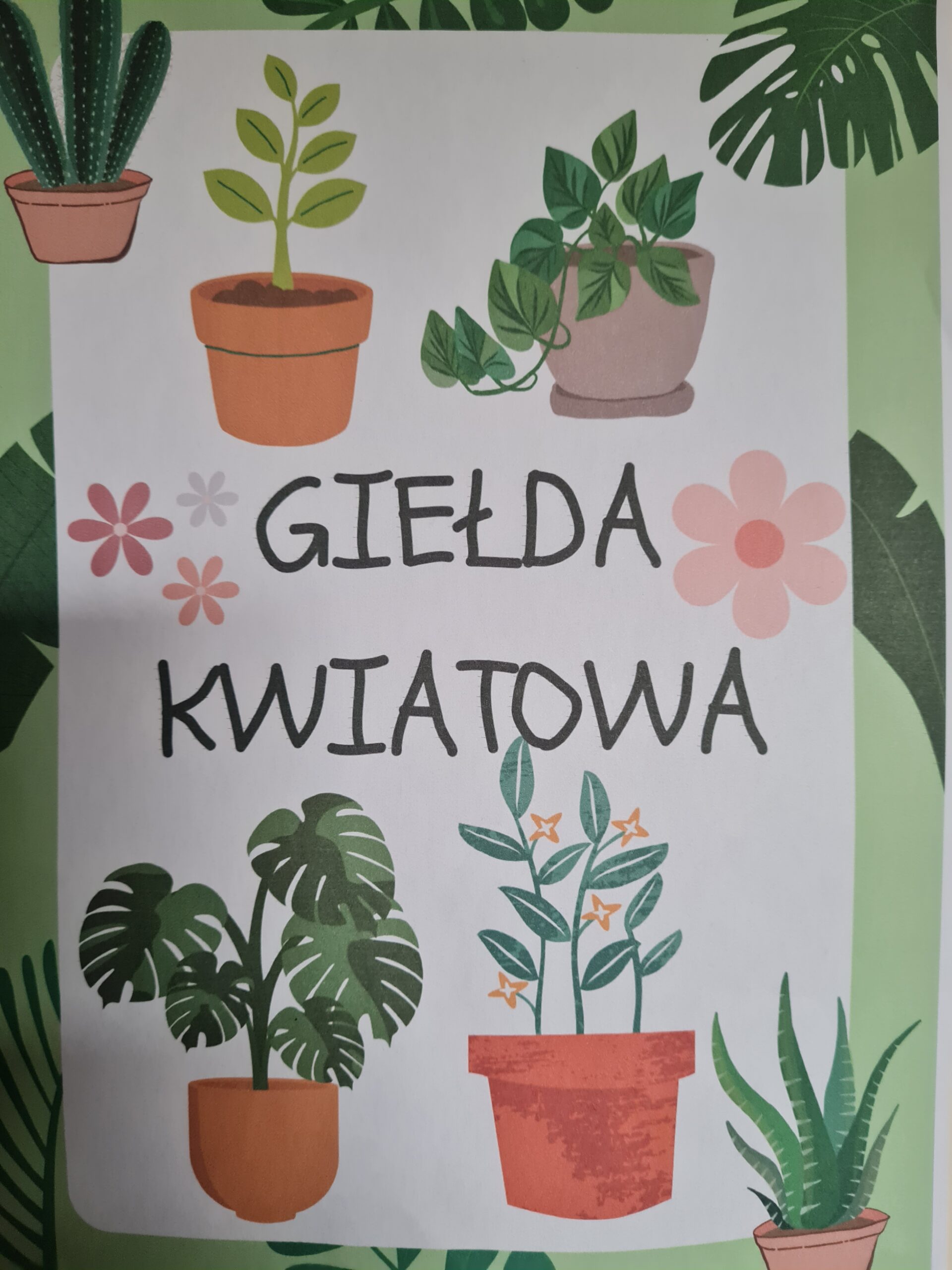 Szkolna „Giełda kwiatowa”