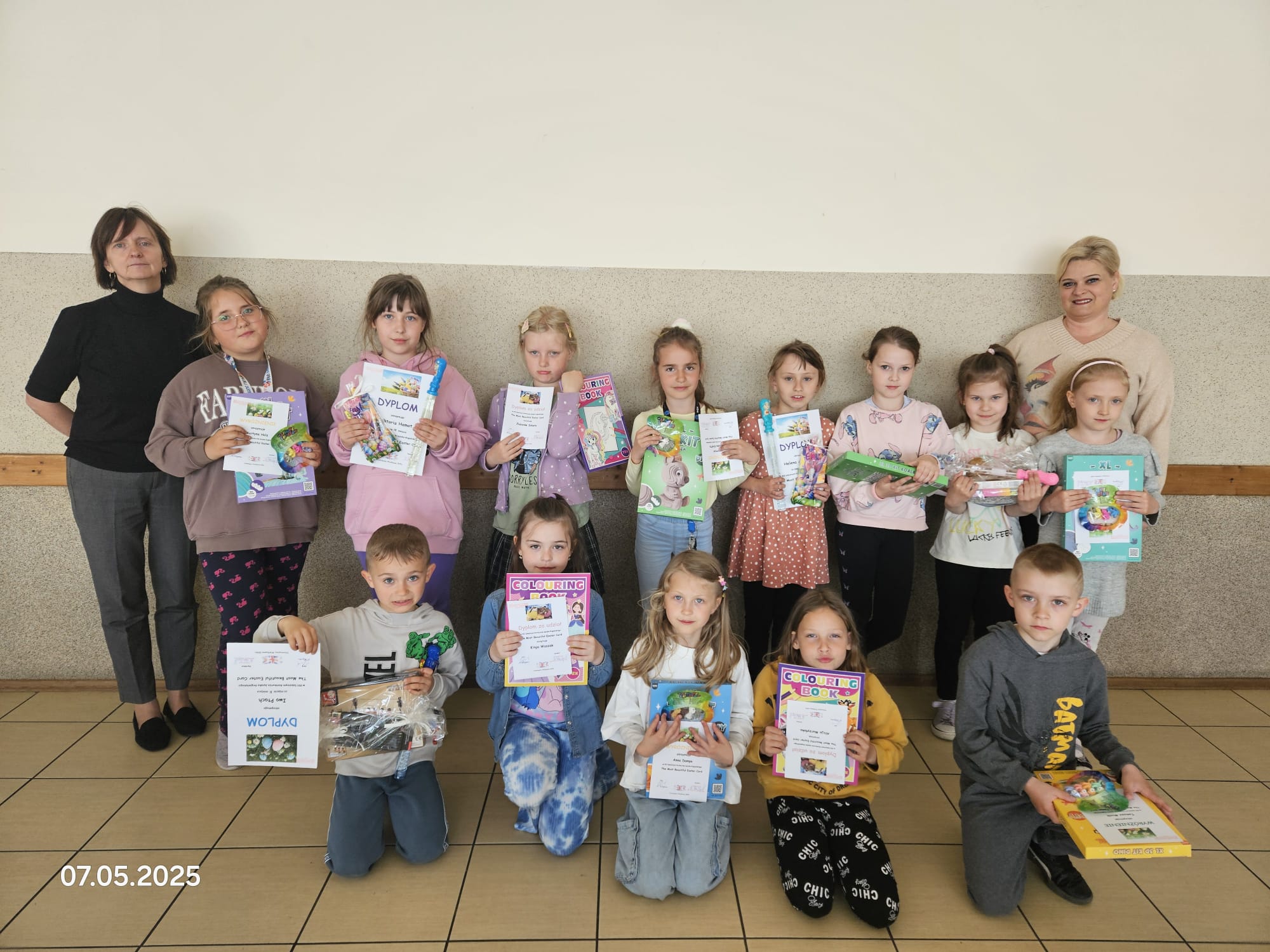 Szkolny konkurs z języka angielskiego „The most beautiful Easter Card” dla klas I-III