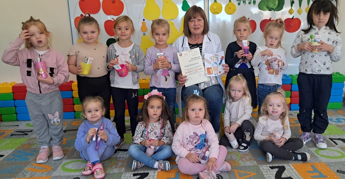 Warsztaty edukacyjne przedszkolaków „Jak dbamy o nasze zęby?”