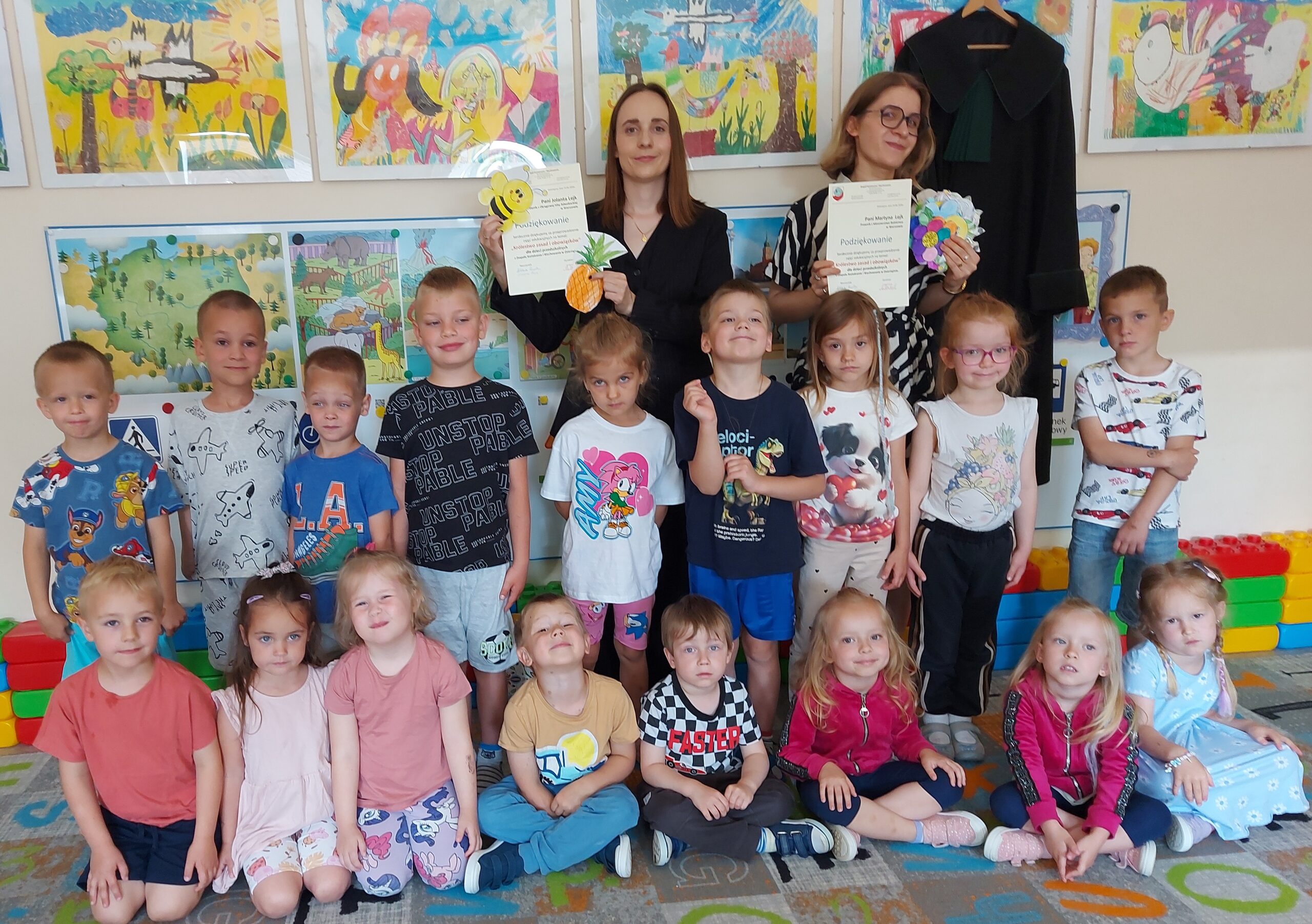 Zajęcia edukacyjne na temat „Królestwo zasad i obowiązków” z prawnikami z Warszawy